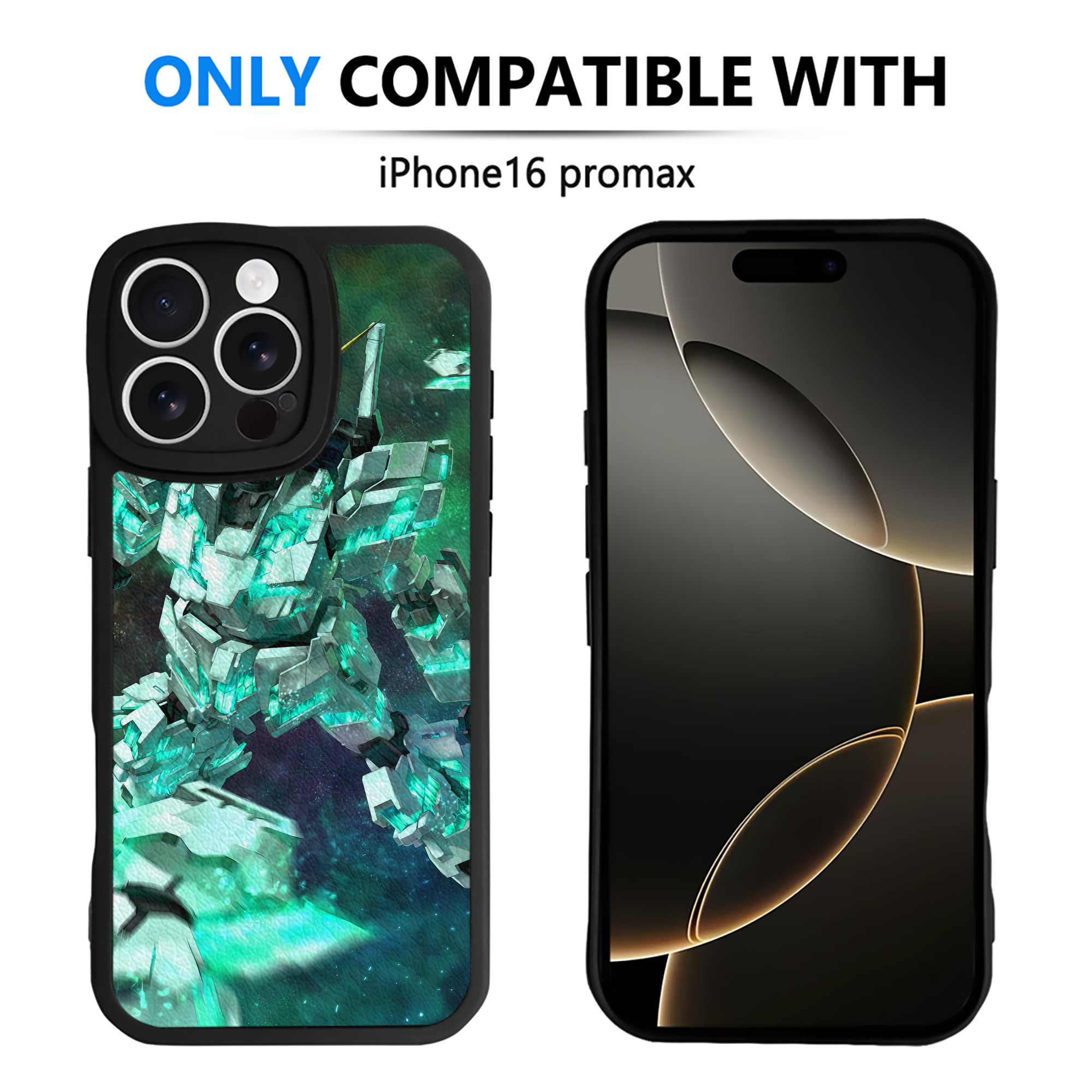 （画像用） 機動戦士ガンダム Mobile Suit Gundam 【iPhone 16シリーズ対応】シリコンスマホケース（レザー調） 材質：シリコン